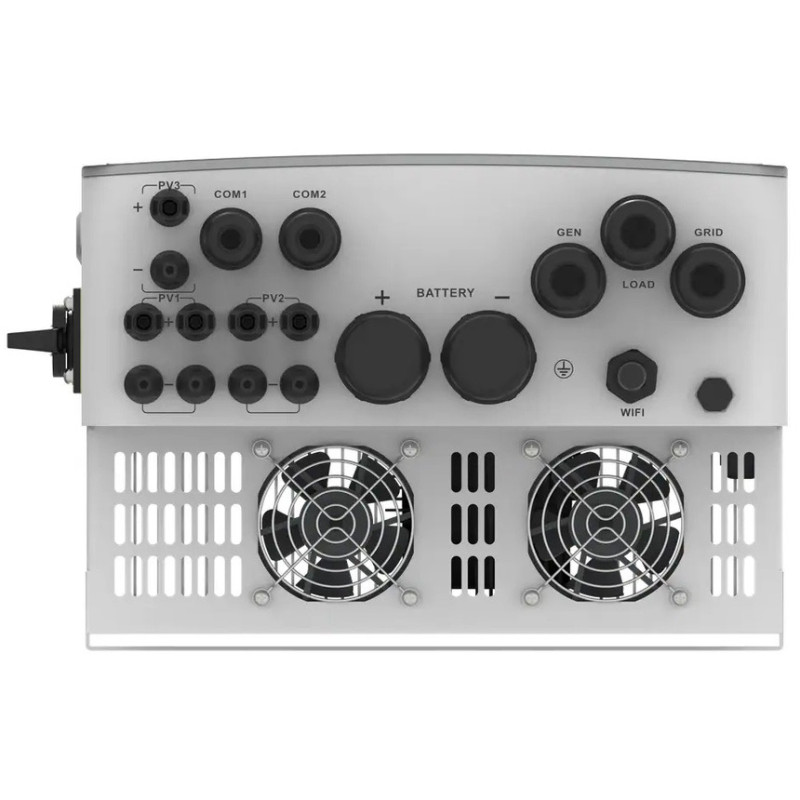 Гібридний інвертор Deye SUN-8K-SG06LP1-EU-BM3 8 кВт, 1 фаза, 3 MPPT