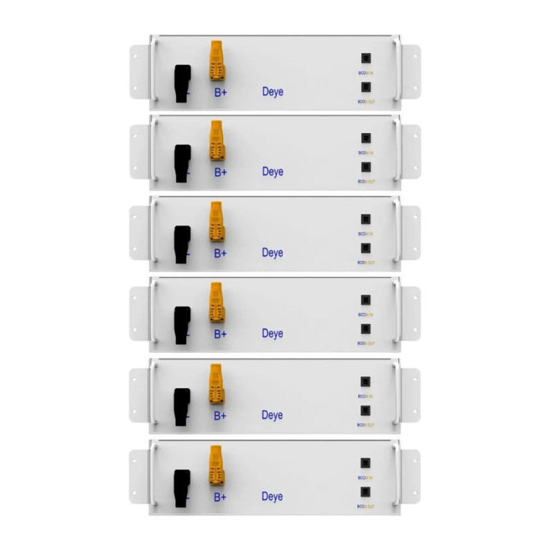 Система накопичення енергії Deye BOS-G30 30.72кВт 307.2В 100А·г LiFePO4 HVB750V RACK