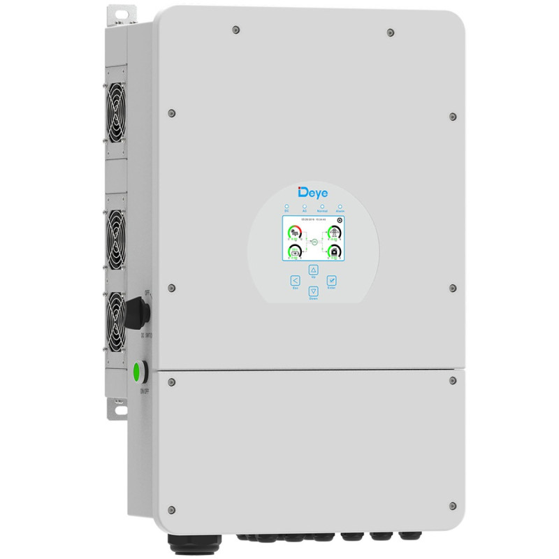 Гібридний інвертор Deye SUN-12K-SG02LP1-EU-AM3 12кВт 1 фаза